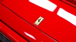 Logo voiture de luxe Ferrari